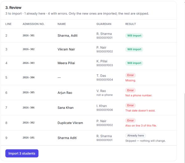 Import your existing list